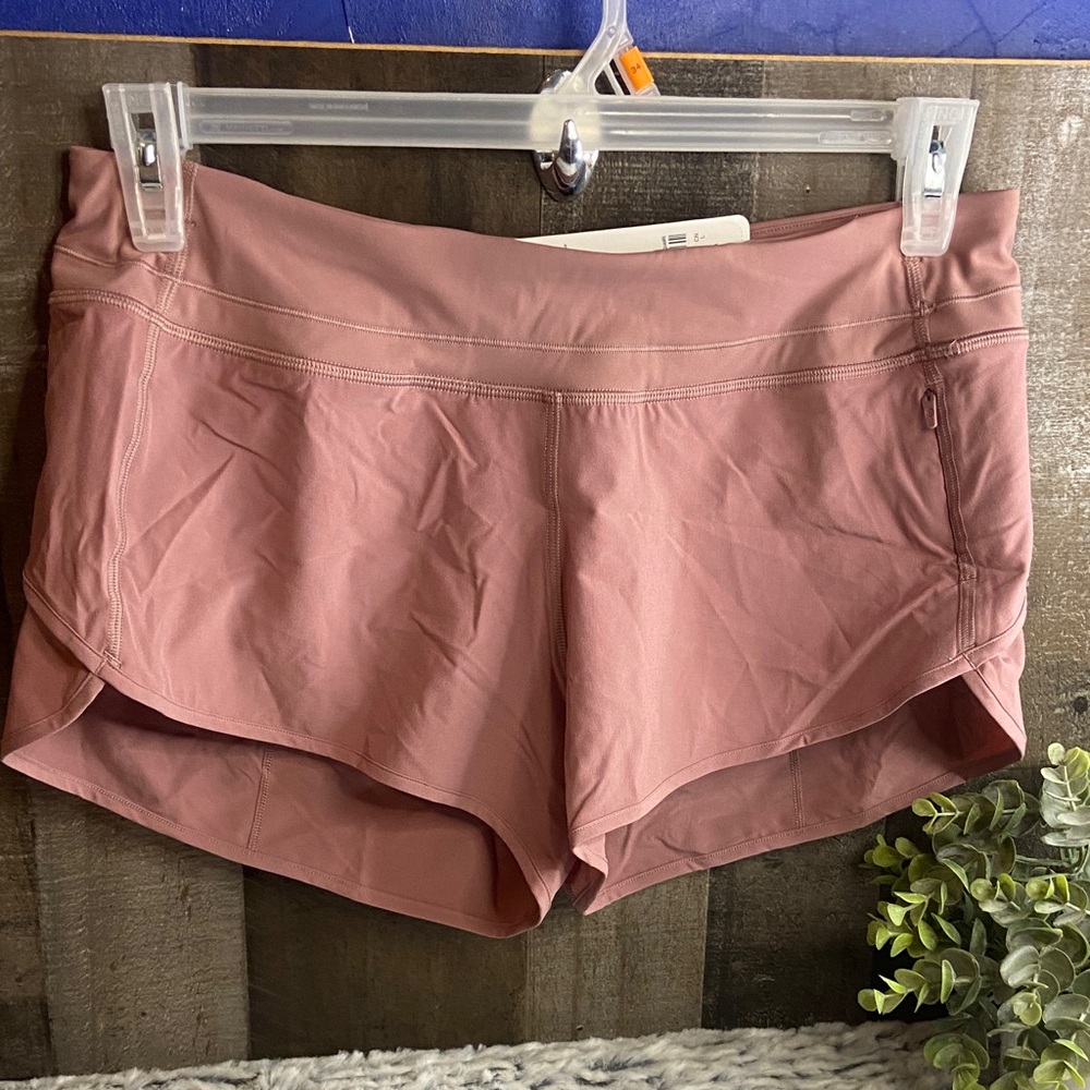 CRZ YOGA Women's Blush Pink Athletic Shorts